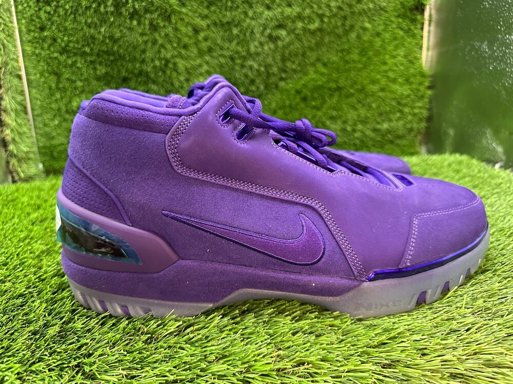 Nike Air Zoom Generation FJ0667-500 Athletic Sneaker Men's 14 Purple Basketball